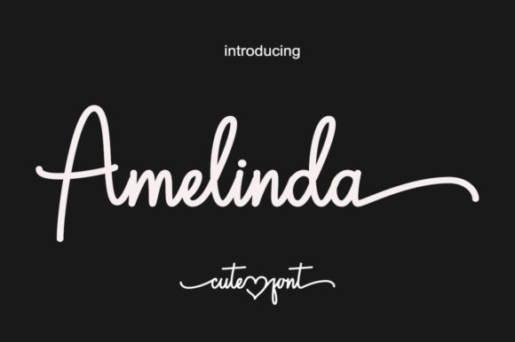 Amelinda Font Review: A Delicate Script for Elegant Branding