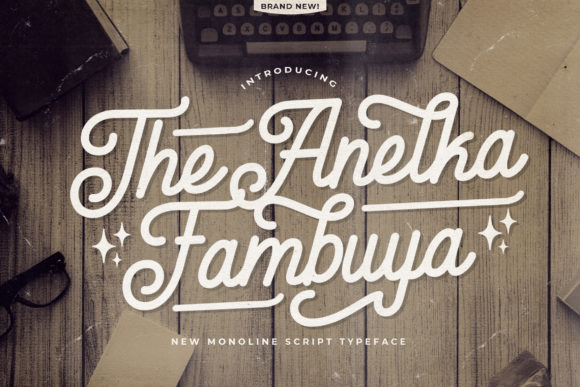 Anelka Fambuya: The Retro Script Font for Authentic Brand Identity