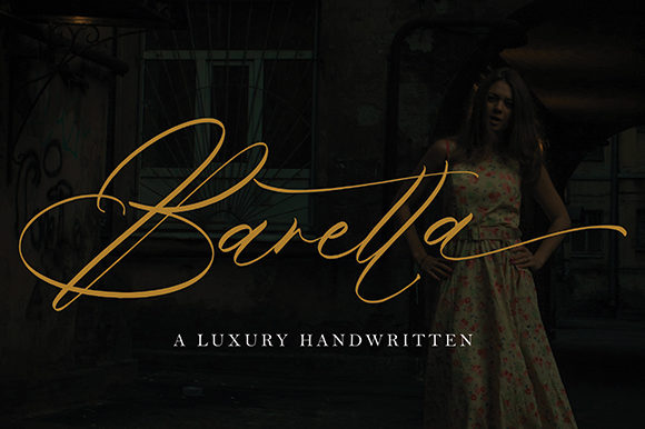 Baretta: A Magical Script Handwritten Font for Elegant Branding