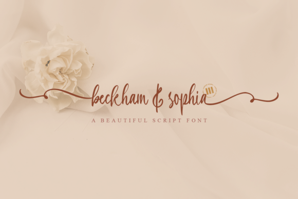 Beckham Sophia: The Enchanting Handwritten Font for Modern Campaigns