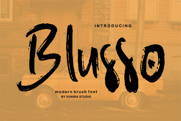 Blusso Script Font for Warm, Personalized Campaign Design