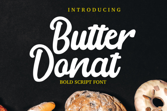 Butter Donat: The Bold Script Typeface for Digital Branding