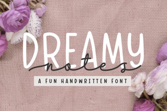 Dreamy Notes Duo: The Perfect Script and Sans Serif Pairing for Modern Web Design