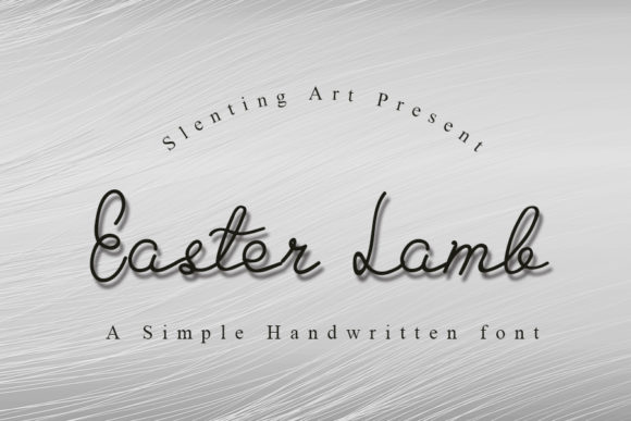 Easter Lamb: The Whimsical Script Font for Boutique Branding