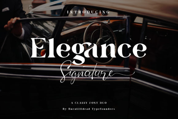Elegance Signature: A Masterful Duo Font Review