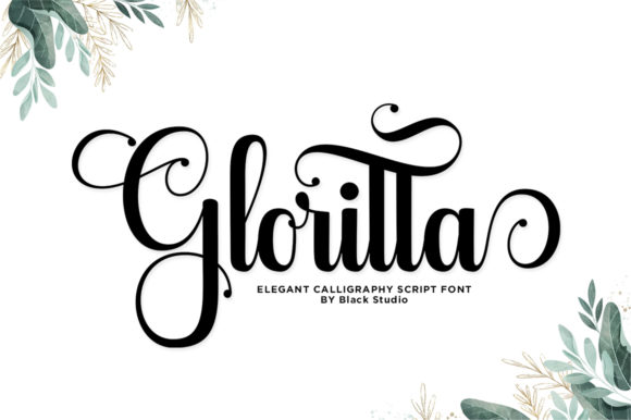 Gloritta Script Font Review for Crafters and Sellers