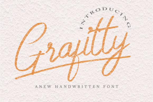 Grafitty: The Enchanting Handwritten Font for Editorial Design