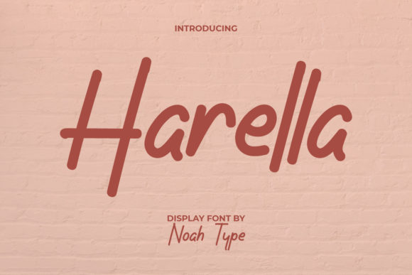 Harella Font: Elevating Minimalist Campaigns with Elegant Script