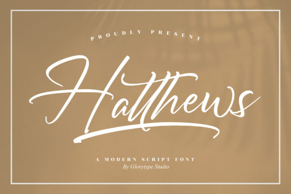 Hatthews: A Delicate Script Font for Romantic Campaign Design