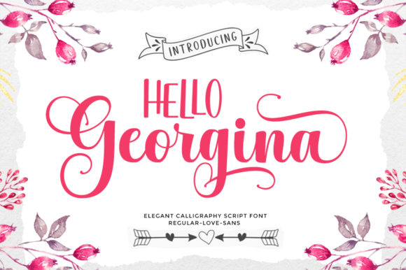 Hello Georgina: The Perfect Script Handwritten Font for Boutique Branding