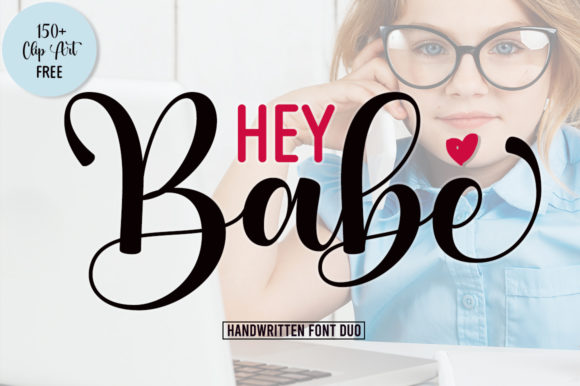 Hey Babe: A Versatile Duo Font for Modern Branding