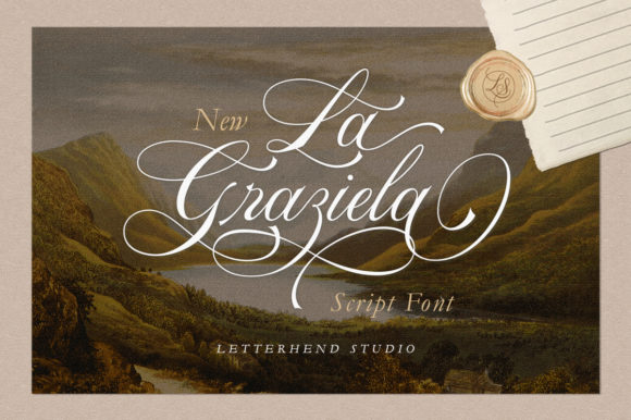 La Graziela: A Romantic Script Handwritten Font for Elegant Branding