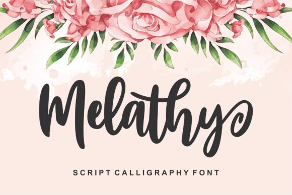 Melathy: A Script Handwritten Font for Elegant Branding