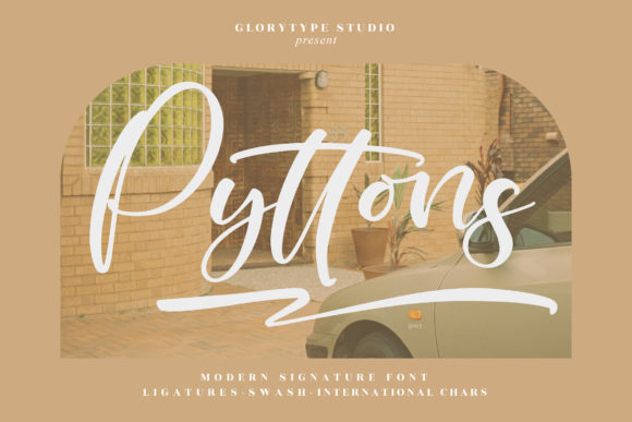 Pyttons Font Review: A Playful Script for Creative Projects