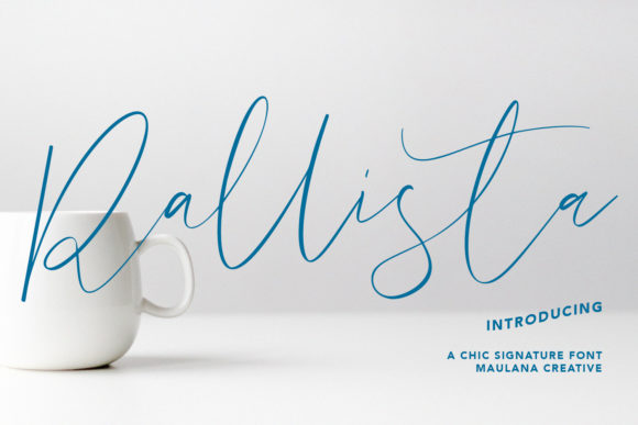 Rallista: A Stylish Script Handwritten Font for Elegant Branding