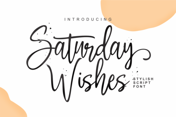 Saturday Wishes: The Handwritten Font for Romantic Brand Identity